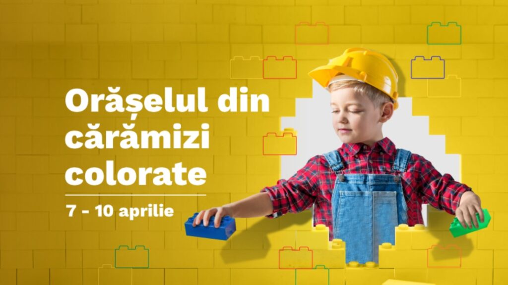 Orășelul din cărămizi colorate