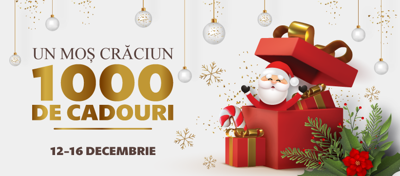 Un Moș Crăciun – 1000 de cadouri
