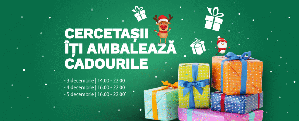 Cercetașii îți ambalează cadourile!