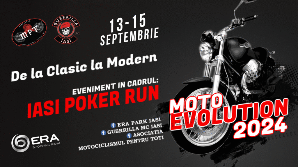 MotoEvolution 2024 – 13 – 15 septembrie, la Era Shopping Park