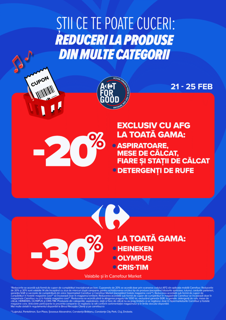 Reduceri la Carrefour!