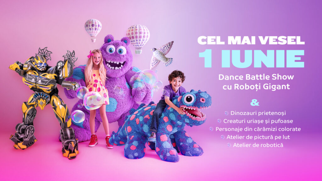Sărbătorim cel mai vesel 1 Iunie, la Mall Moldova!