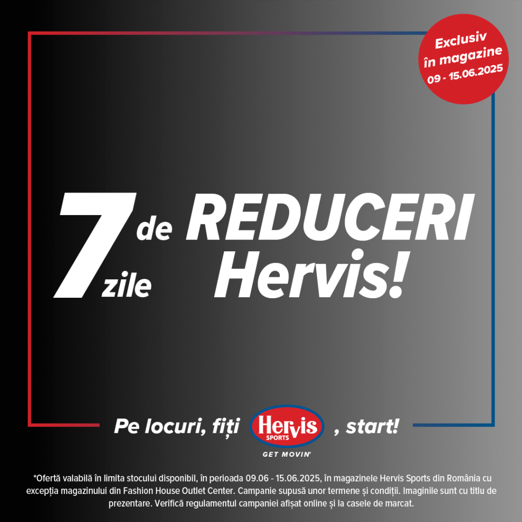 Reduceri la Hervis!