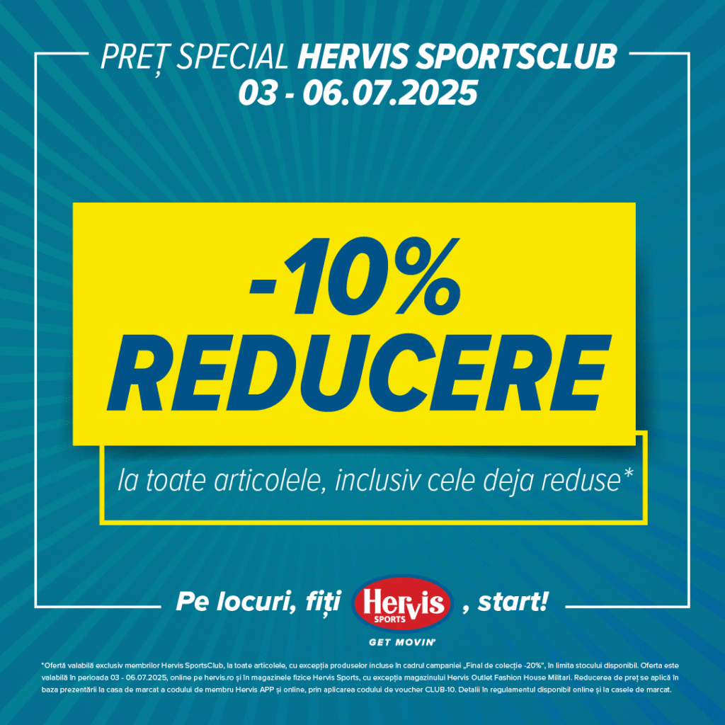 Reduceri la Hervis!