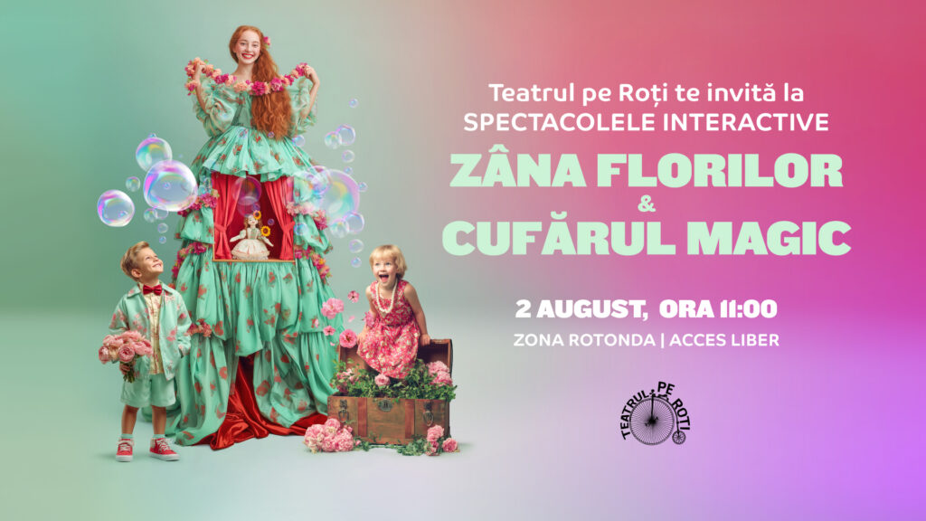 Teatrul pe Roți vine la Mall Moldova! – 2 august