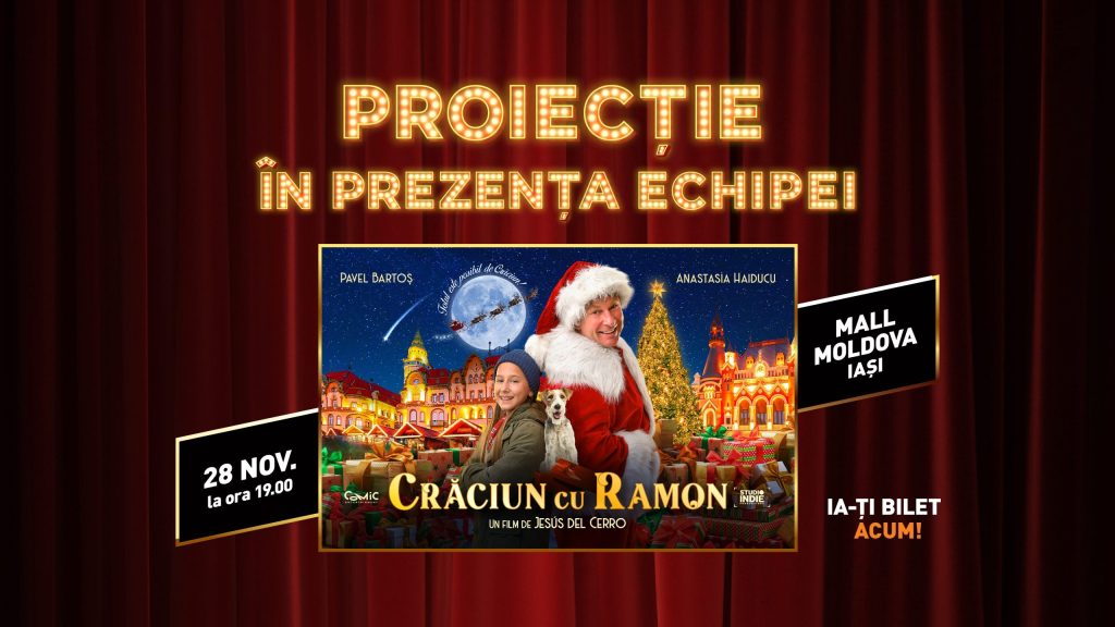 Meet & Greet cu actori din Crăciun cu Ramon! – 28 noiembrie
