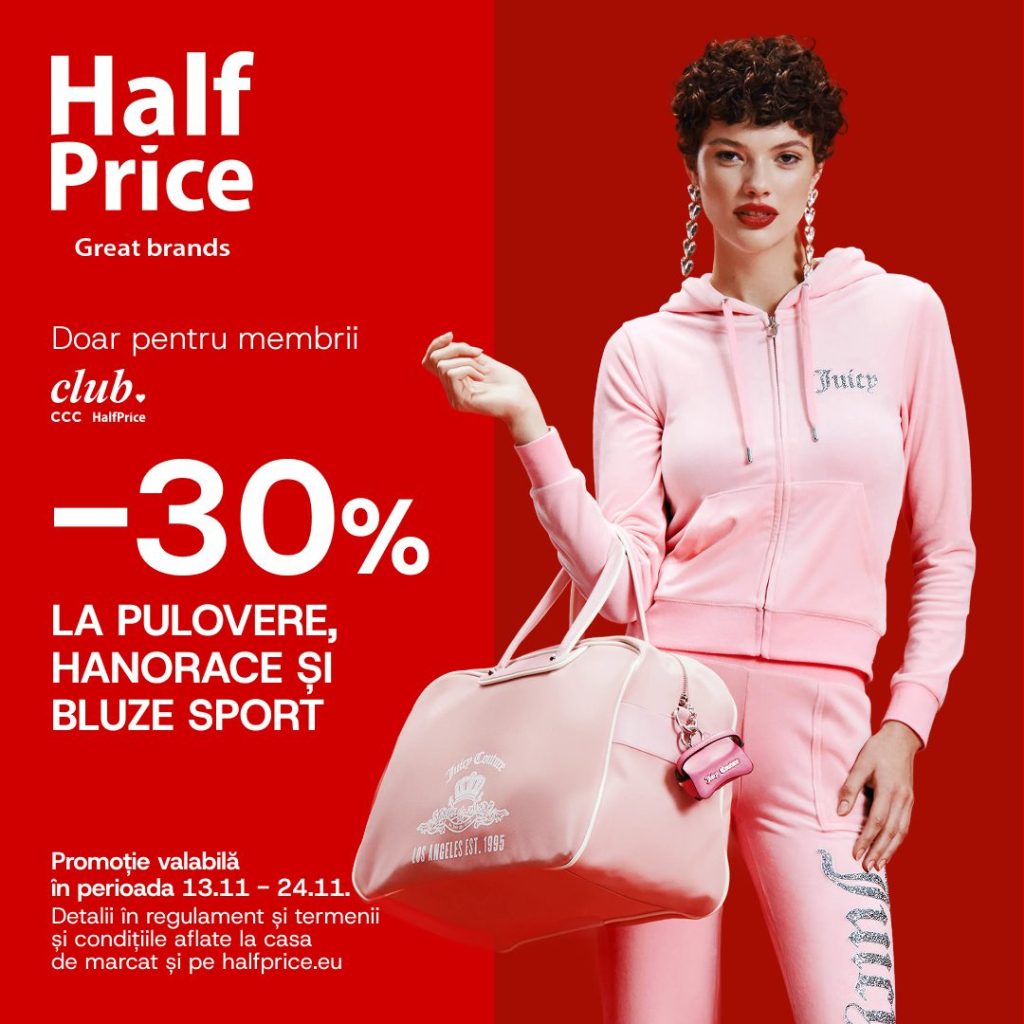 Reduceri la Half Price!