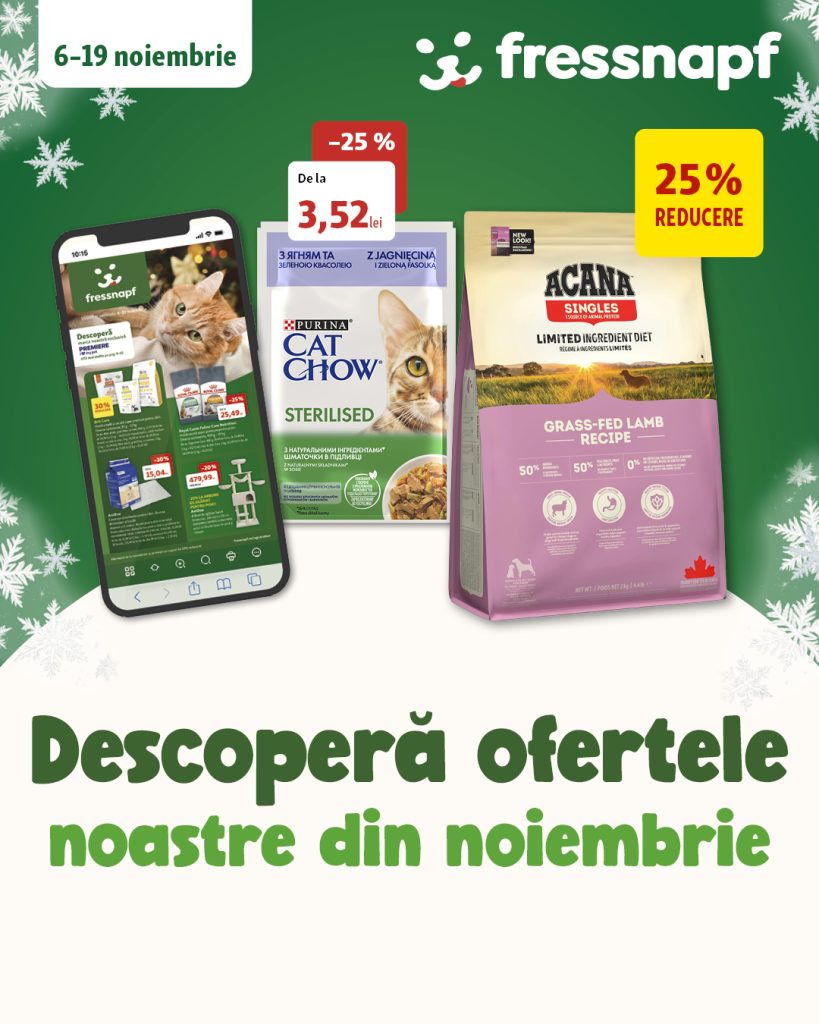 Reduceri la Fressnapf!