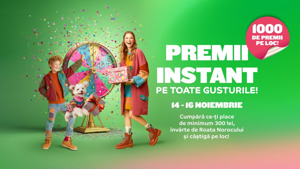 Câștigătorii campaniei „Premii instant pe toate gusturile”!