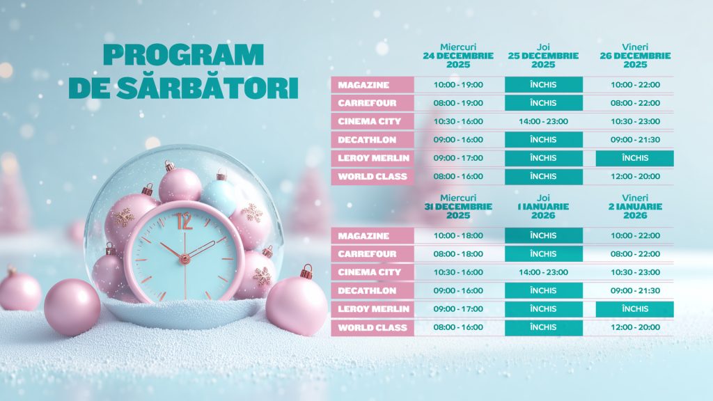 Programul de Sărbători – Mall Moldova