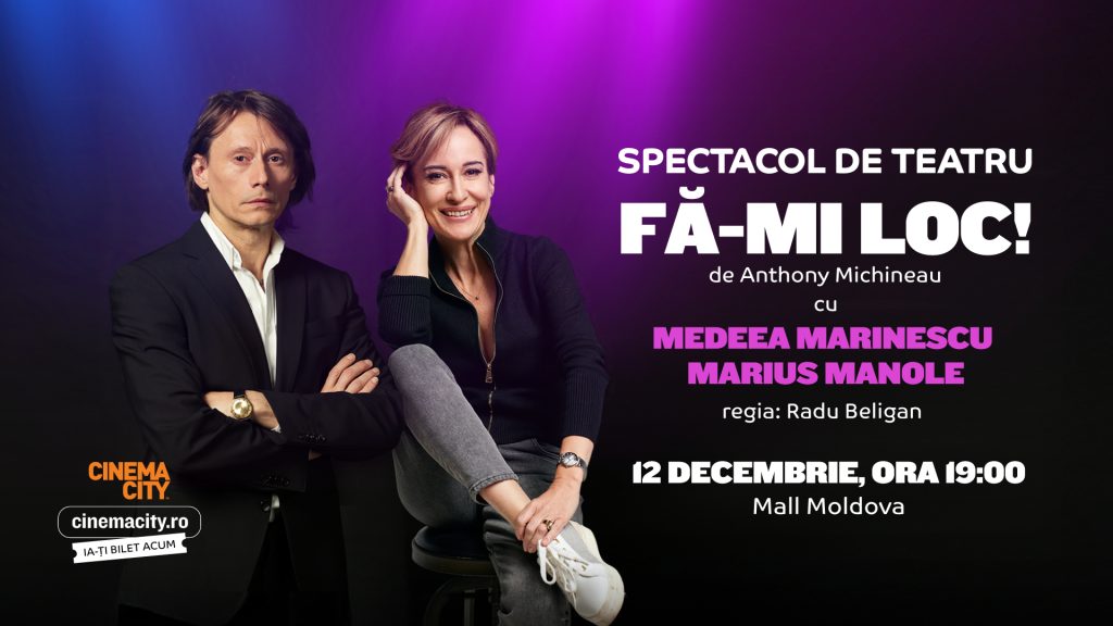Spectacol de Teatru „Fă-mi loc!” – 12 decembrie