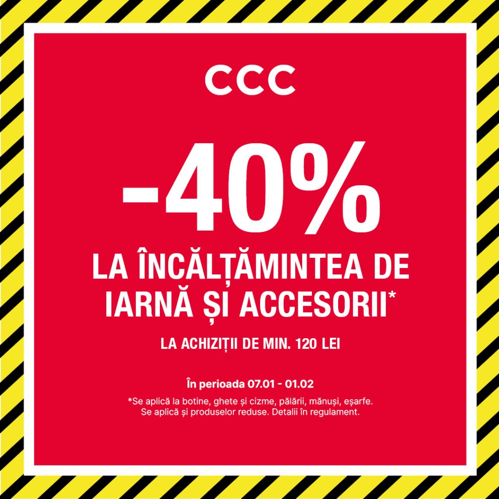Reduceri la CCC!