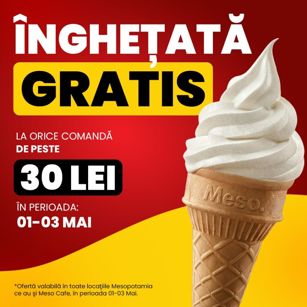 Înghețata revine la Mesopotamia!