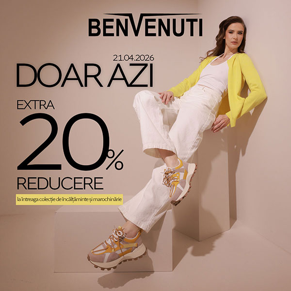 Reduceri la Benvenuti!