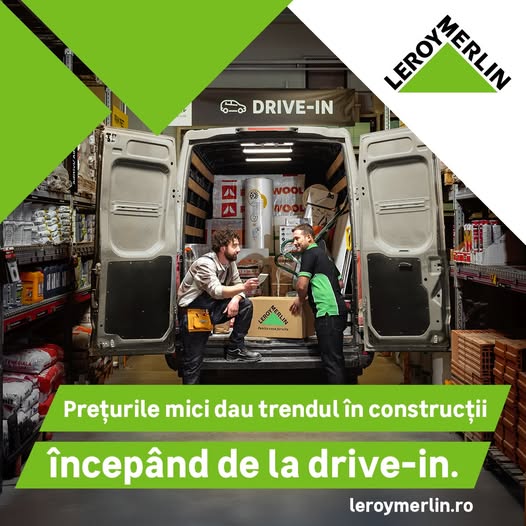 Drive-In la Leroy Merlin!
