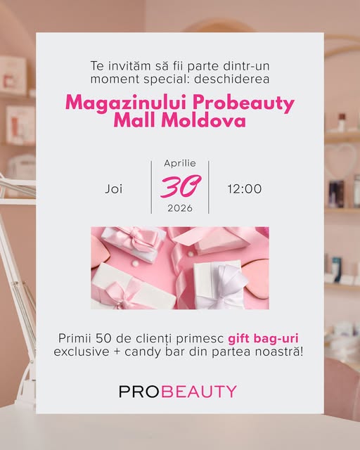 Se deschide ProBeauty în Mall Moldova!