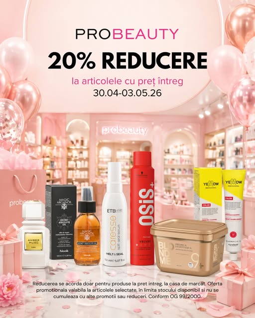 Reduceri la ProBeauty!
