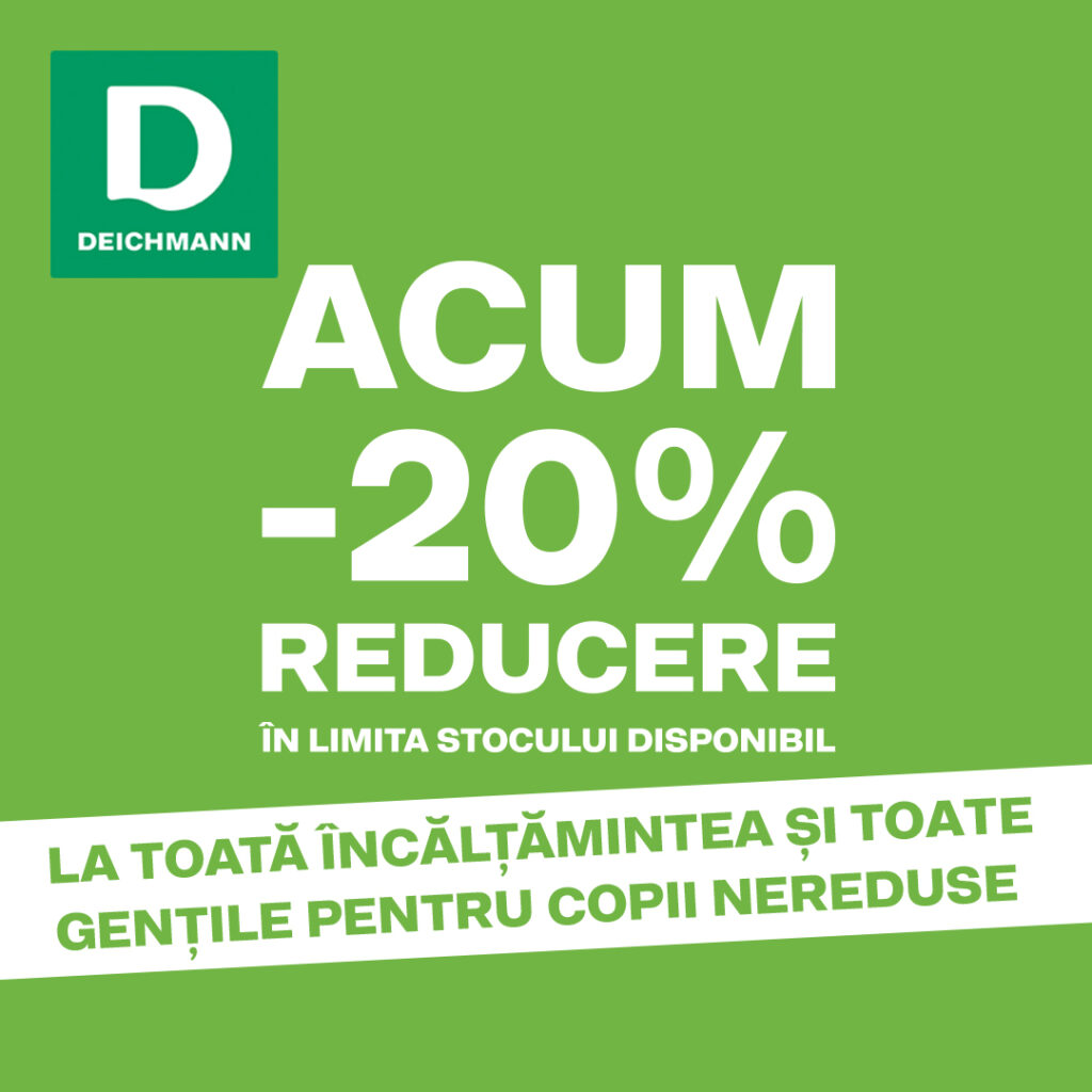 Reduceri la Deichmann!