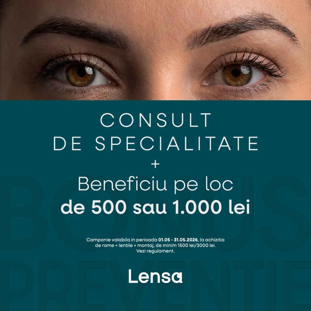 Descoperă ofertele Lensa!