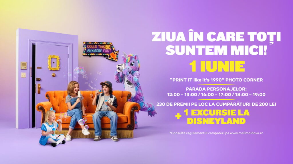 Câștigătoarea marelui premiu din cadrul campaniei „Ziua în care toți suntem mici”! – 1 Iunie