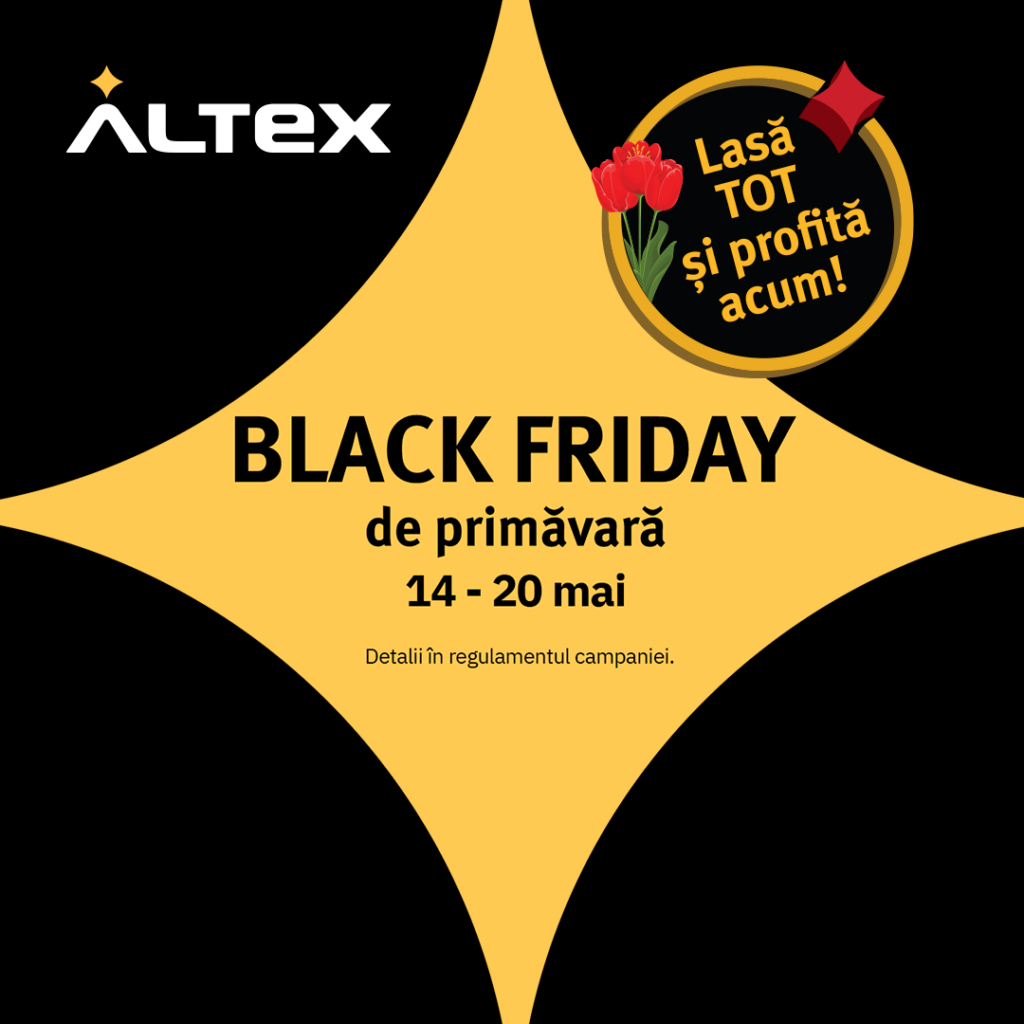 Black Friday de Primăvară, la Altex!