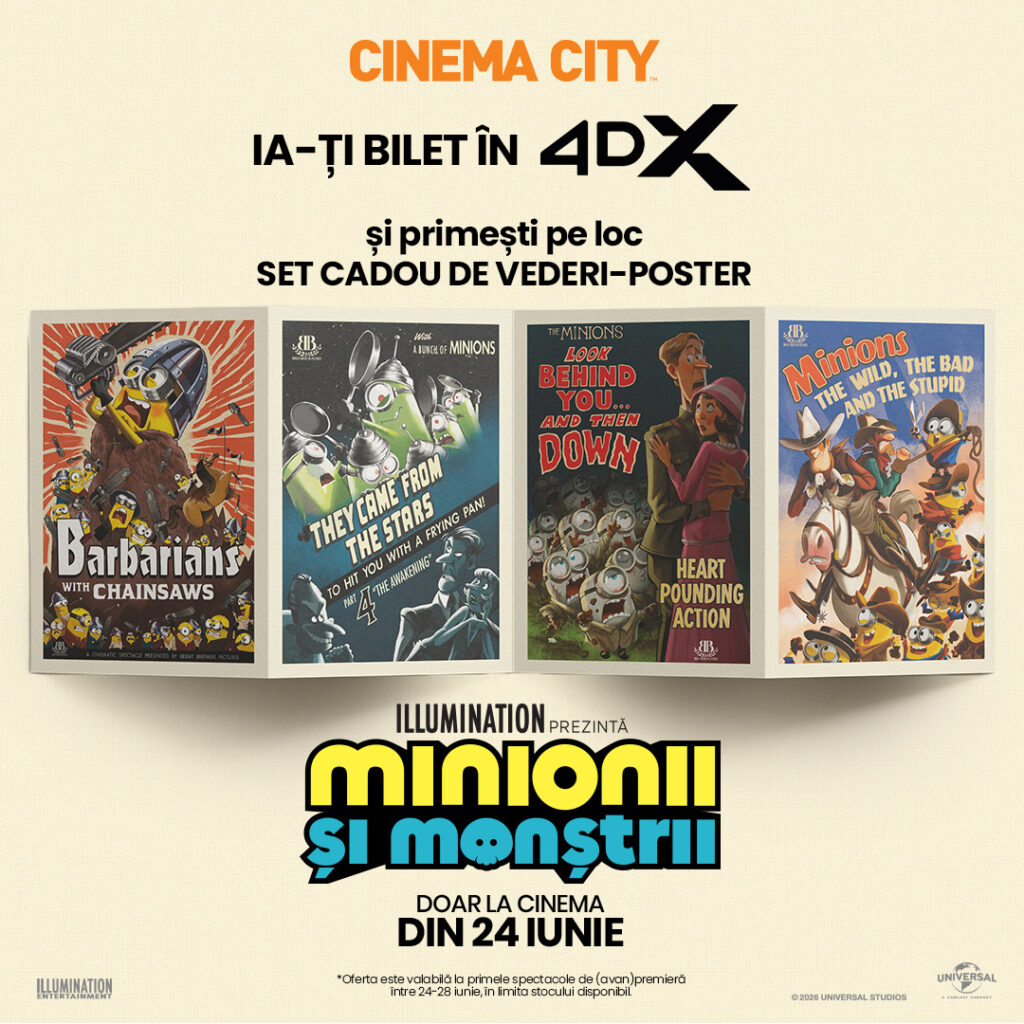 Descoperă noua ofertă Cinema City!