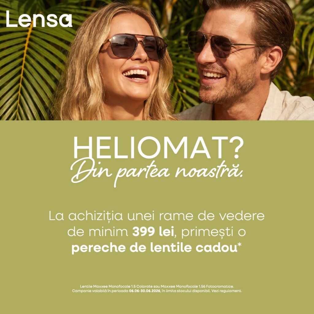 Descoperă ofertele Lensa!