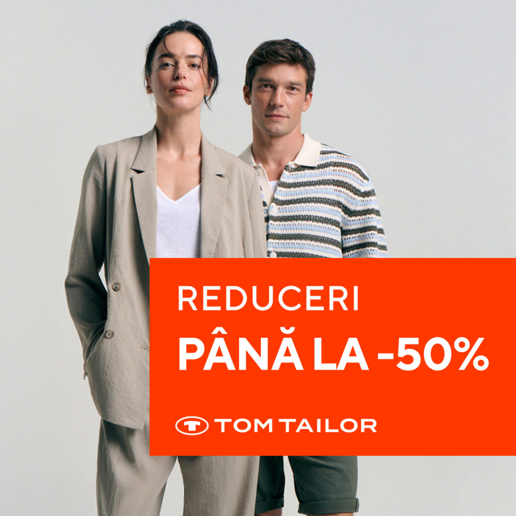 Reduceri la Tom Tailor!