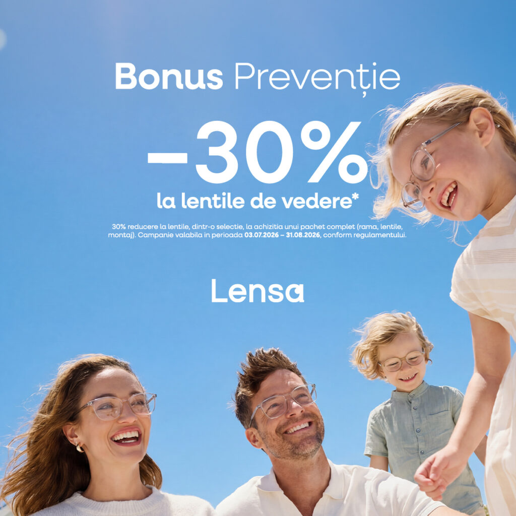Bonus pentru prevenție la Lensa!