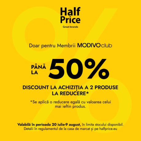 Reduceri la HalfPrice!