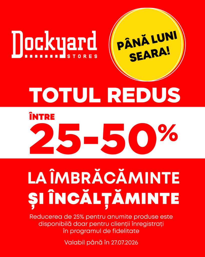 Reduceri la Dockyard!