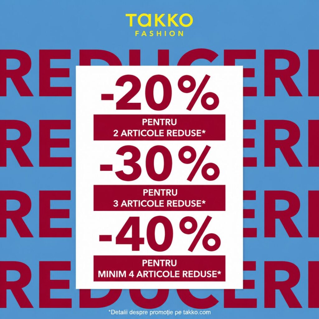 Reduceri la Takko!