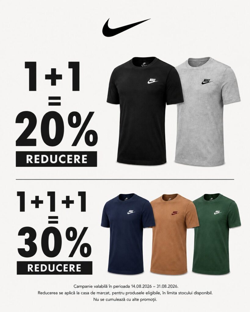 Reduceri la Nike!