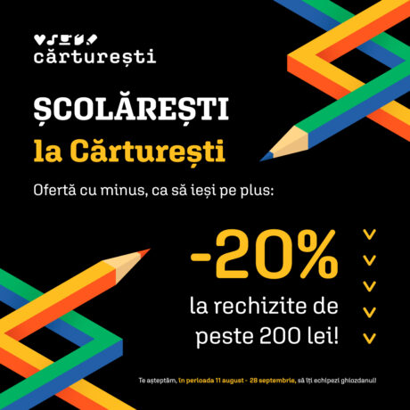 -20% reducere la Cărturești