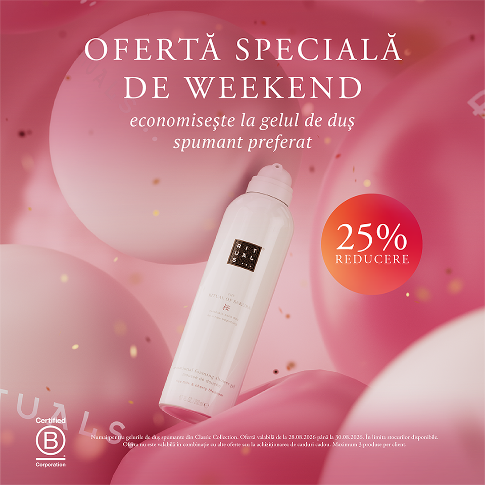 Ofertă specială la Rituals!