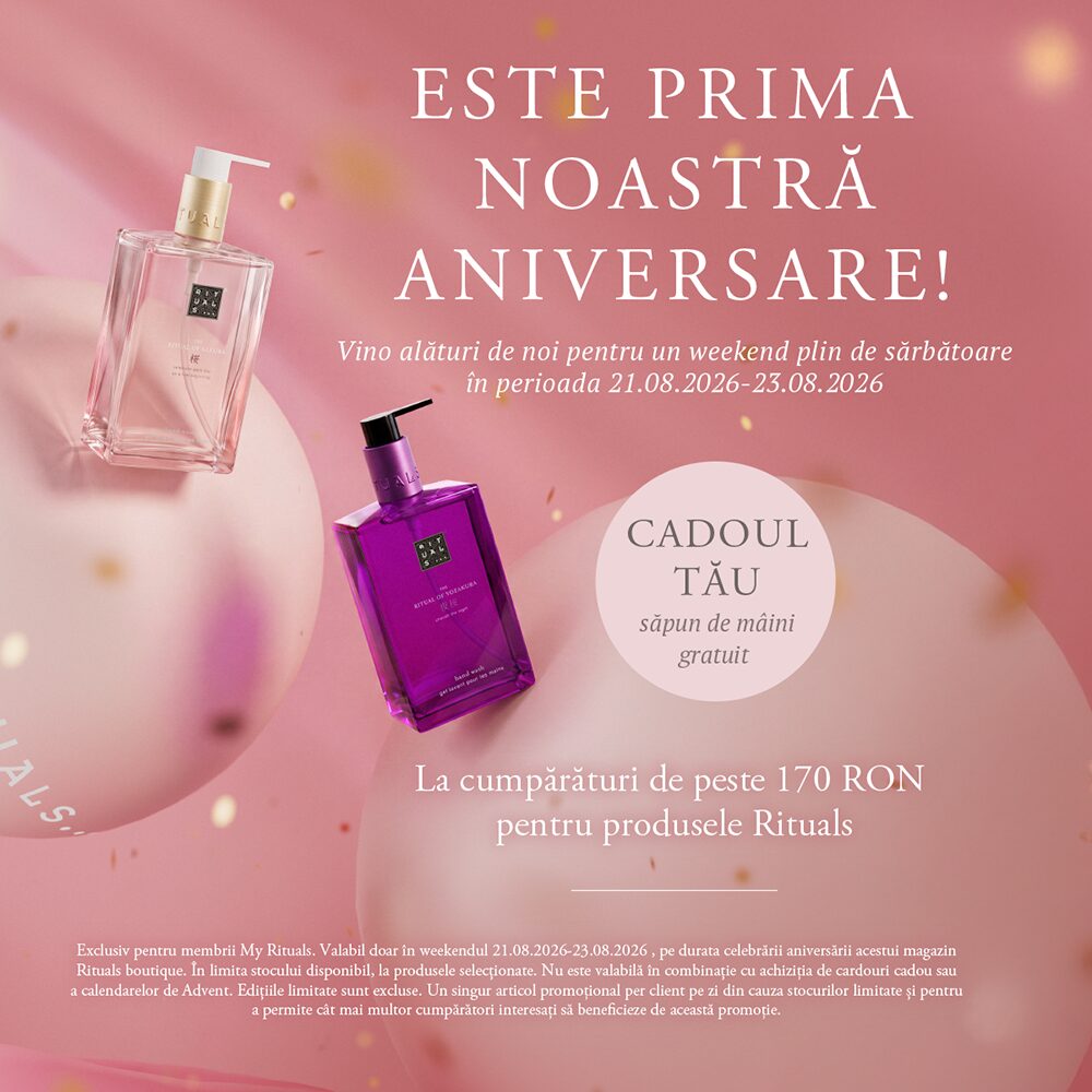 Descoperă ofertele Rituals!
