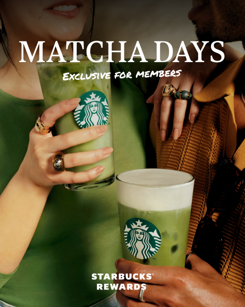 Matcha Days la Starbucks!